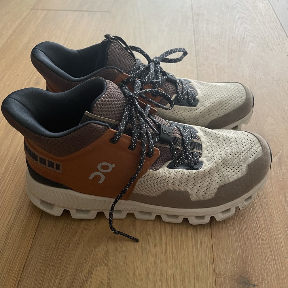 On sneakers